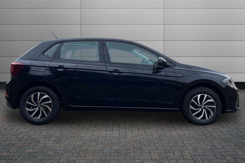 Volkswagen Polo 1.0 Tsi Life Dsg LV75VWC Black #4