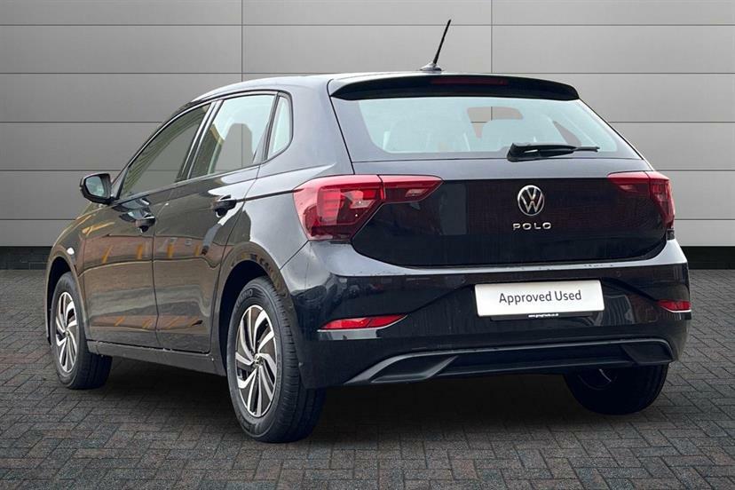 Volkswagen Polo 1.0 Tsi Life Dsg LV75VWC Black #3
