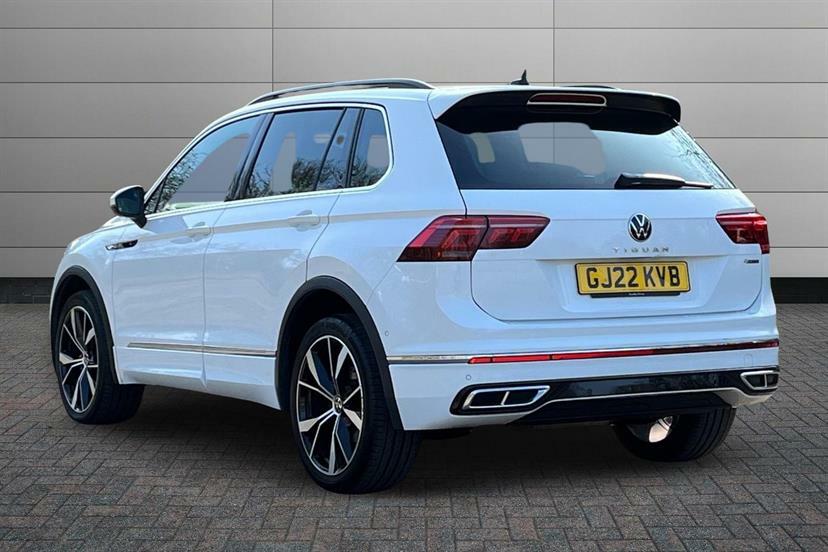 Volkswagen Tiguan 2.0 Tdi 4Motion R-line Dsg GJ22KVB White #3