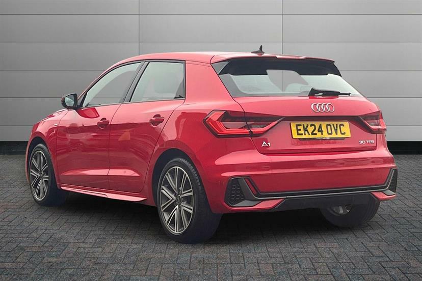 Audi A1 30 Tfsi 110 S Line S Tronic EK24OVC Red #3