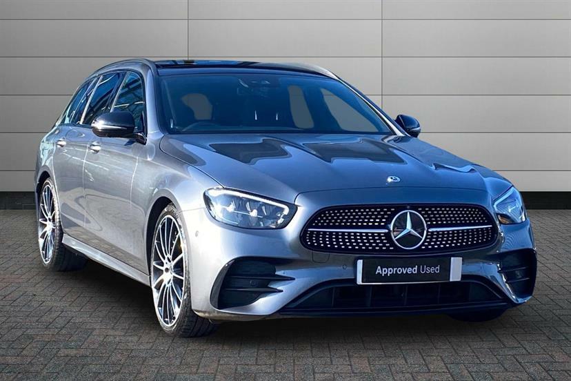 Mercedes-Benz E Class E220d 200 Amg Line Night Ed Prem 9G-tronic Grey