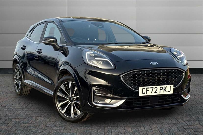 Ford Puma 1.0 Ecoboost Hybr Mhev 155 St-line Vignale Dct Black