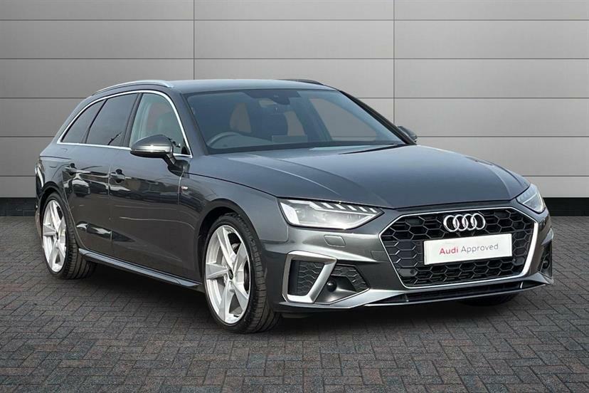 Audi A4 40 Tfsi 204 S Line S Tronic Tech Pack Grey