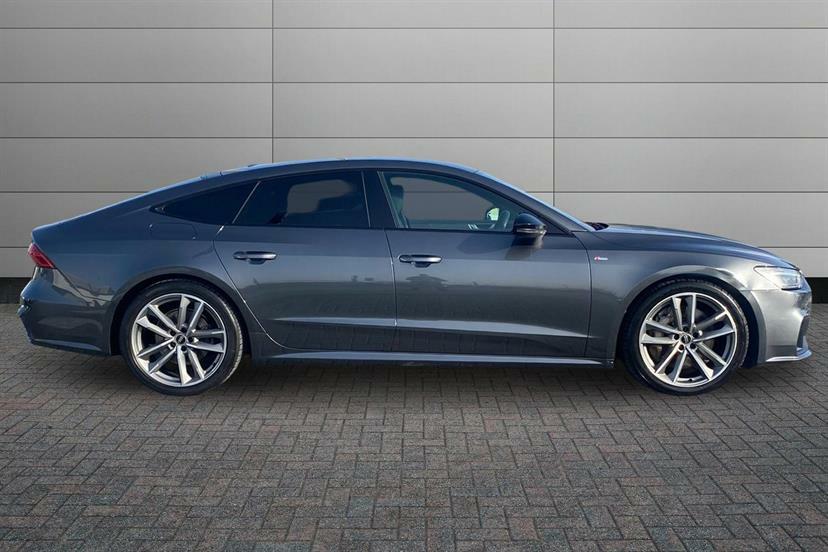 Audi A7 50 Tfsi E 17.9Kwh Qtro Black Edition S Tronic VK72BCV Grey #4