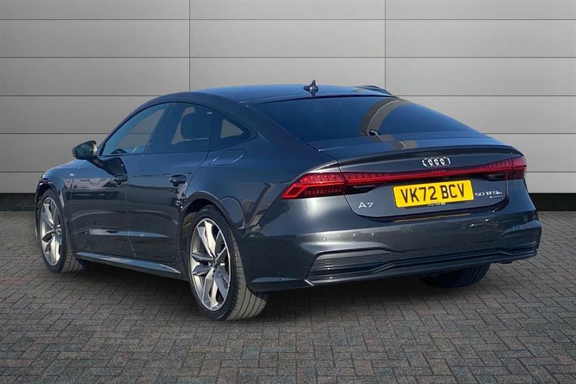 Audi A7 50 Tfsi E 17.9Kwh Qtro Black Edition S Tronic VK72BCV Grey #3