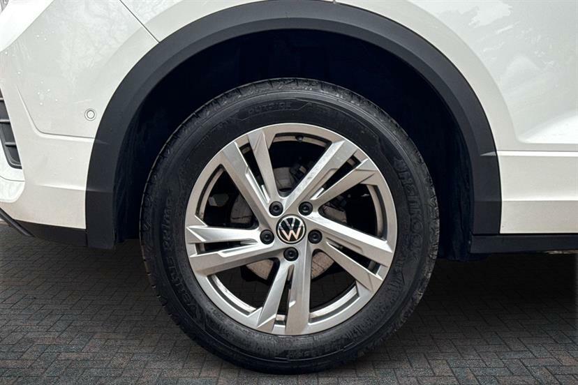 Volkswagen T-Roc 1.5 Tsi R-line MW73ERJ White #5