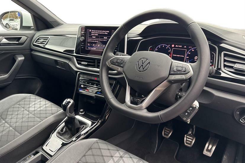 Volkswagen T-Roc 1.5 Tsi R-line MW73ERJ White #6