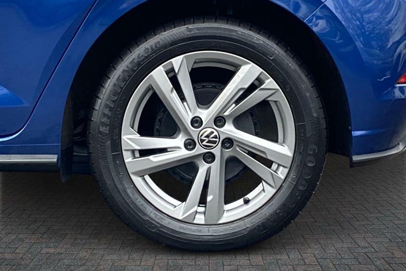Volkswagen Polo 1.0 Tsi R-line DE23VVK Blue #5