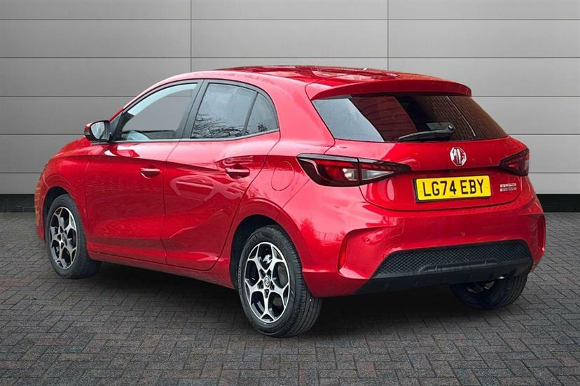 MG MG3 1.5 Hybrid Trophy LG74EBY Red #3
