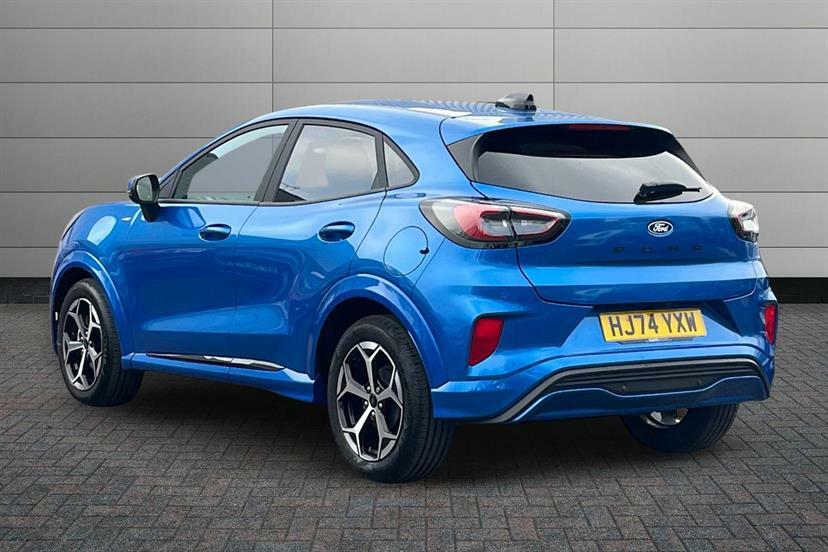 Ford Puma 1.0 Ecoboost Hybrid Mhev St-line Blue #3