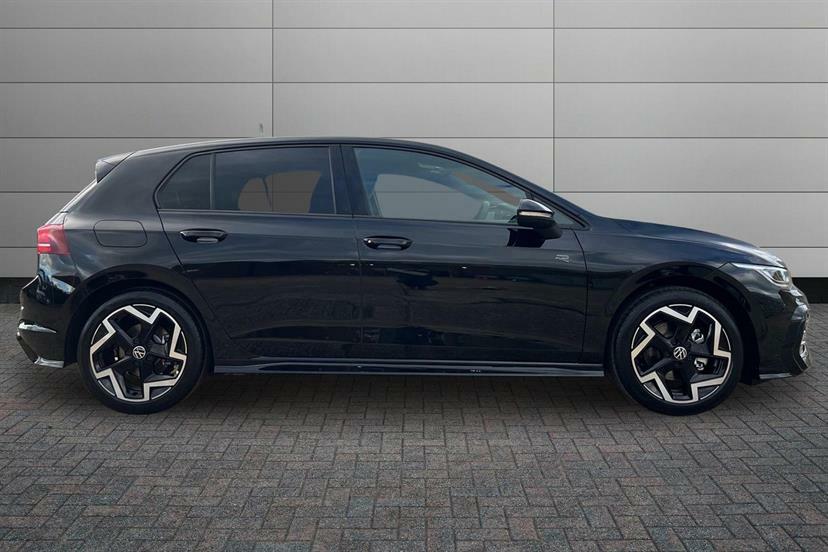 Volkswagen Golf 1.5 Etsi 150 R-line Dsg LV75UZH Black #4