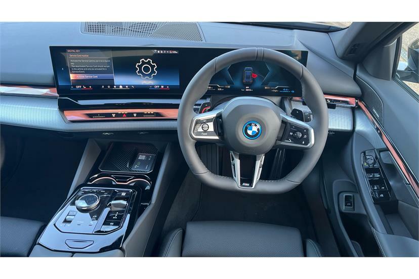 BMW 5 Series 530E M Sport Pro AK75JYF Black #5