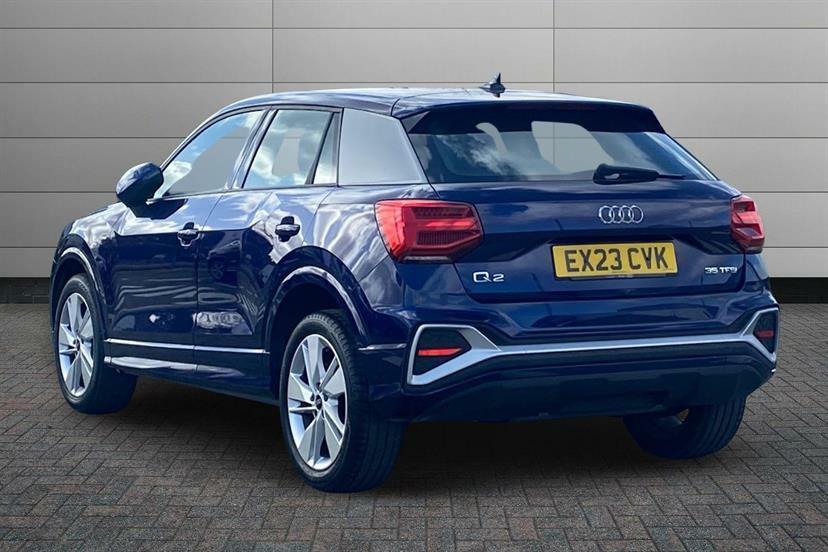 Audi Q2 35 Tfsi S Line S Tronic EX23CVK Blue #3