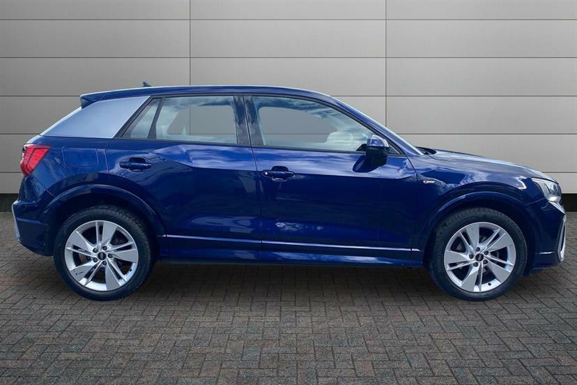 Audi Q2 35 Tfsi S Line S Tronic EX23CVK Blue #4