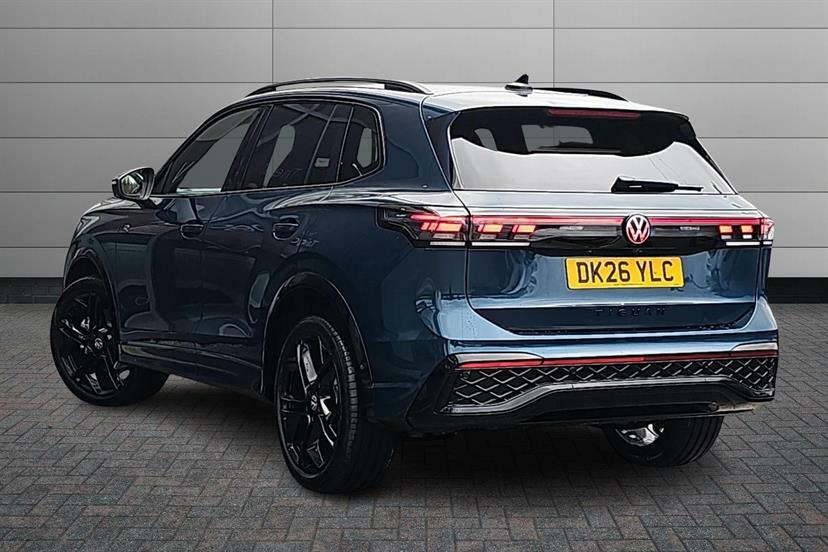 Volkswagen Tiguan 2.0 Tdi R-line Dsg DK26YLC Blue #3