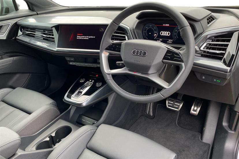 Audi Q4 E Tron 210Kw 45 Quattro 82Kwh S Line Leather MV26EWD Silver #6