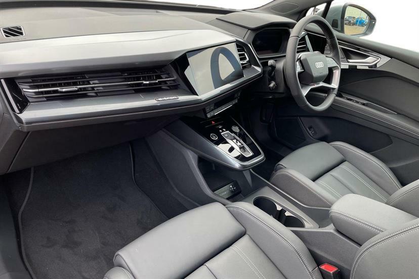 Audi Q4 E Tron 210Kw 45 Quattro 82Kwh S Line Leather MV26EWD Silver #2