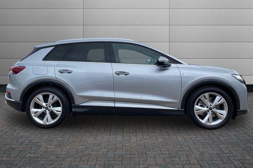 Audi Q4 E Tron 210Kw 45 Quattro 82Kwh S Line Leather MV26EWD Silver #4