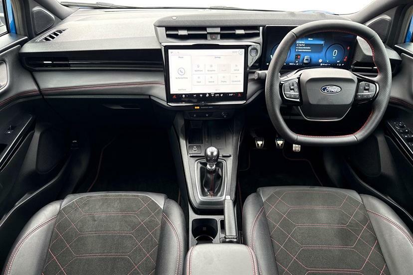 Ford Puma 1.0 Ecoboost Hybrid Mhev St-line X RE74DFG Blue #6
