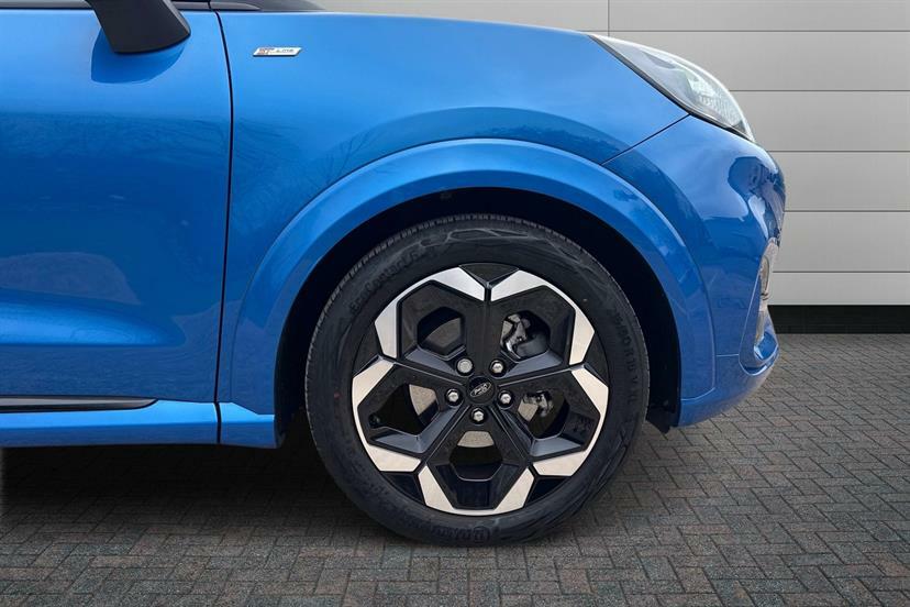 Ford Puma 1.0 Ecoboost Hybrid Mhev St-line X RE74DFG Blue #5