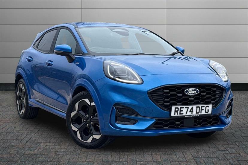 Ford Puma 1.0 Ecoboost Hybrid Mhev St-line X Blue