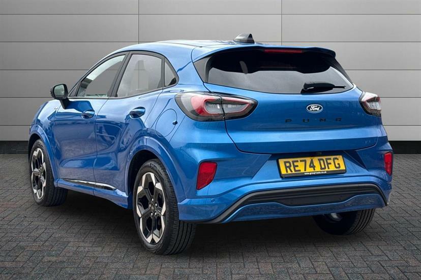Ford Puma 1.0 Ecoboost Hybrid Mhev St-line X RE74DFG Blue #3