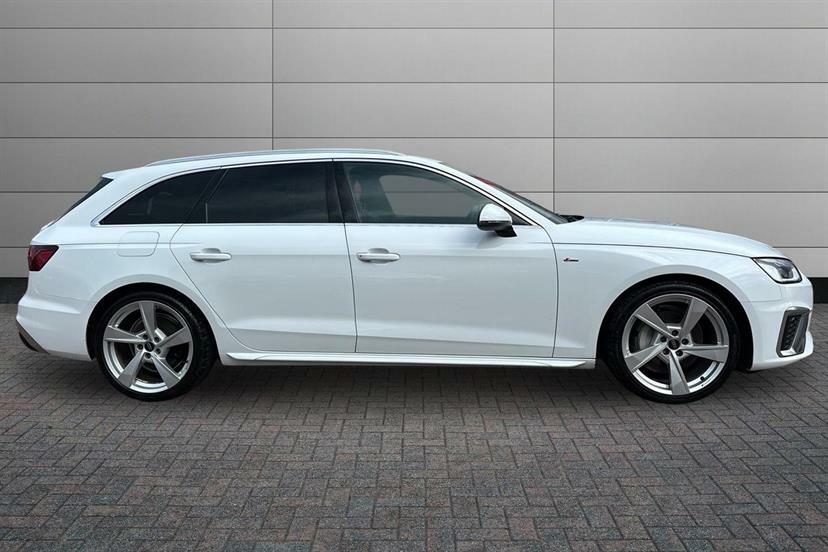 Audi A4 40 Tfsi 204 S Line S Tronic KK73GDY White #4