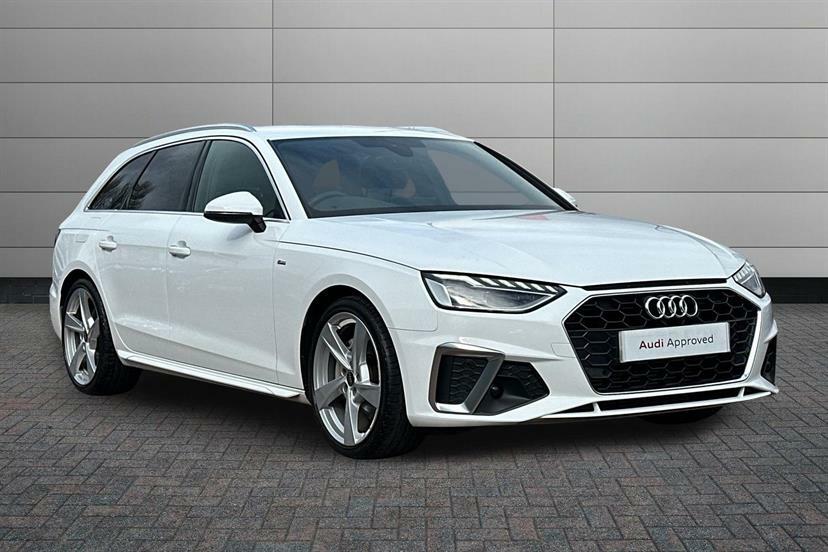 Audi A4 40 Tfsi 204 S Line S Tronic White