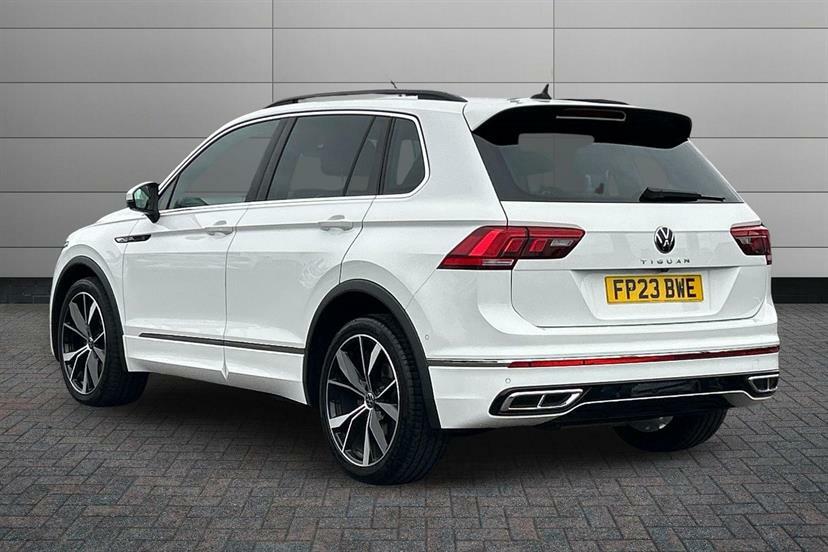 Volkswagen Tiguan 2.0 Tdi R-line Dsg FP23BWE White #3
