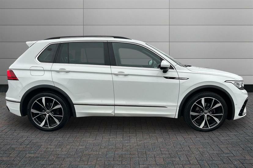 Volkswagen Tiguan 2.0 Tdi R-line Dsg FP23BWE White #4