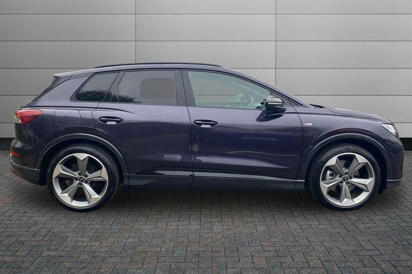 Audi Q4 E Tron 210Kw 45 82Kwh Black Edition WO75KPZ Grey #4