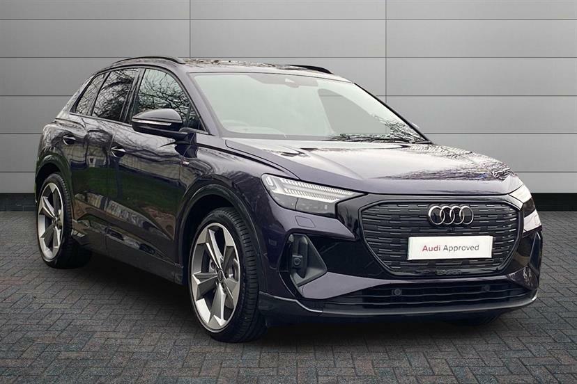 Audi Q4 E Tron 210Kw 45 82Kwh Black Edition Grey