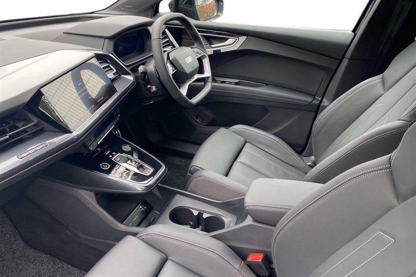 Audi Q4 E Tron 210Kw 45 82Kwh Black Edition WO75KPZ Grey #2