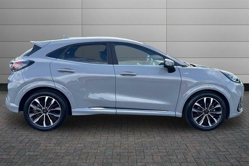 Ford Puma 1.0 Ecoboost Hybrid Mhev 155 St-line Vignale RE23WXF Grey #4