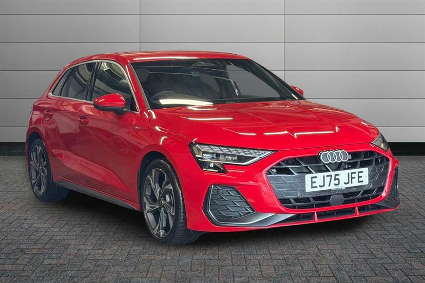 Audi A3 1.5 Tfsi 116 S Line S Tronic Red