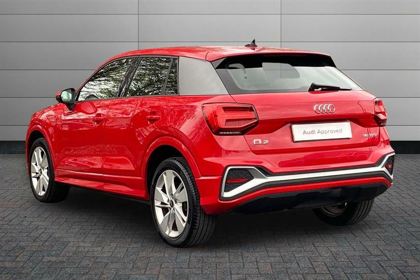 Audi Q2 35 Tfsi S Line S Tronic VE72EZF Red #3