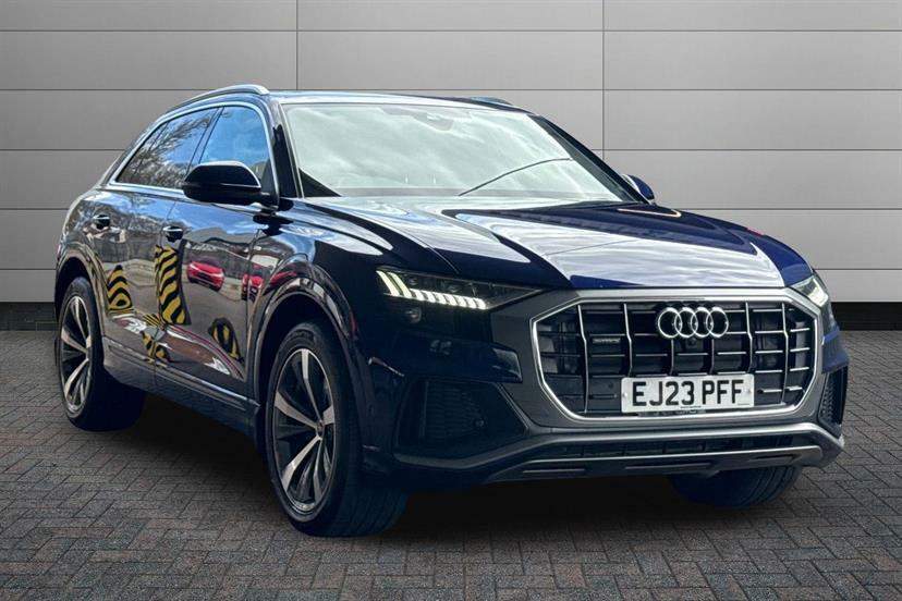 Audi Q8 50 Tdi Quattro S Line Tiptron Comfortsound Blue
