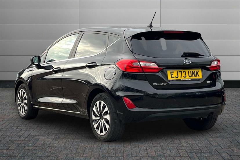 Ford Fiesta 1.0 Ecoboost Hybrid Mhev 125 Titanium EJ73UNK Black #3