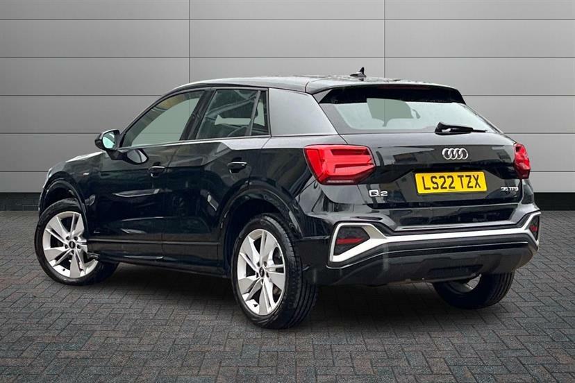 Audi Q2 35 Tfsi S Line S Tronic Cs LS22TZX Black #3