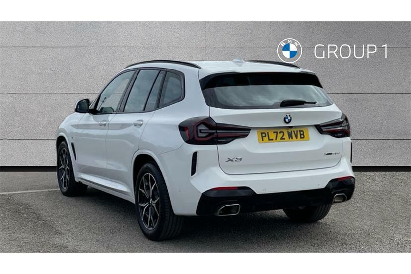 BMW X3 Xdrive20d Mht M Sport Step PL72WVB White #2