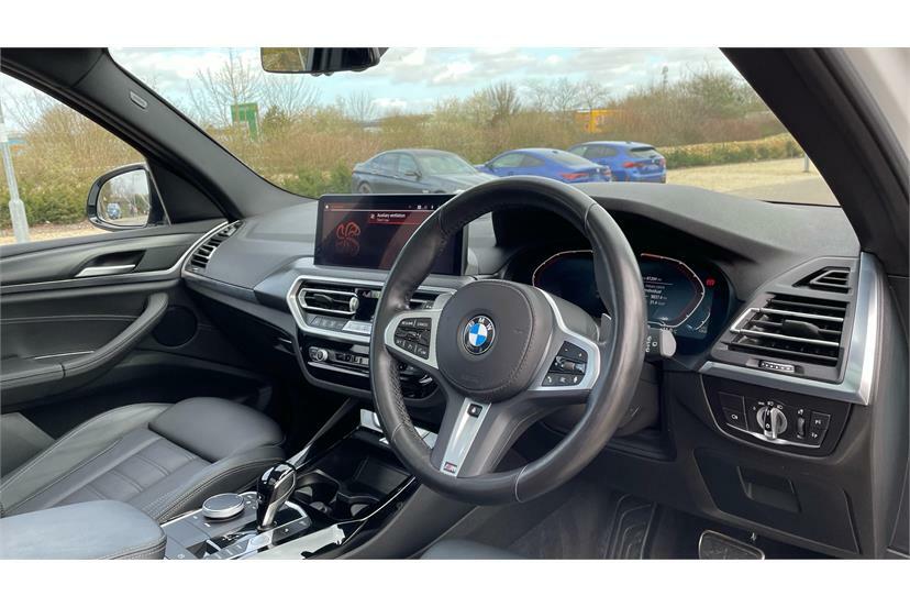 BMW X3 Xdrive20d Mht M Sport Step PL72WVB White #6