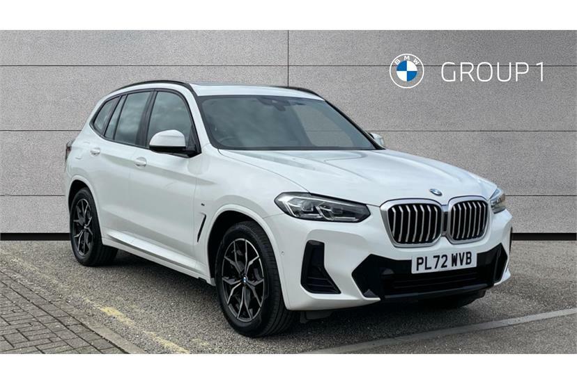 BMW X3 Xdrive20d Mht M Sport Step White