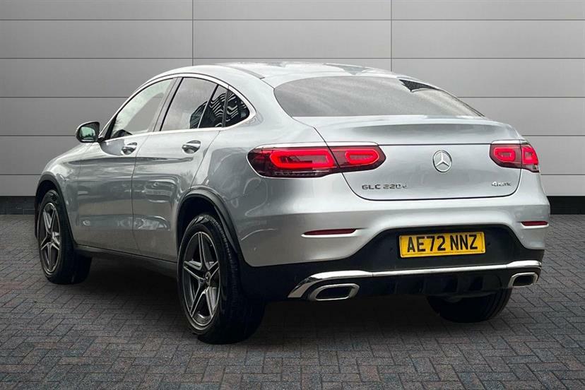 Mercedes-Benz GLC Class Glc 220D 4Matic Amg Line 9G-tronic AE72NNZ Silver #2
