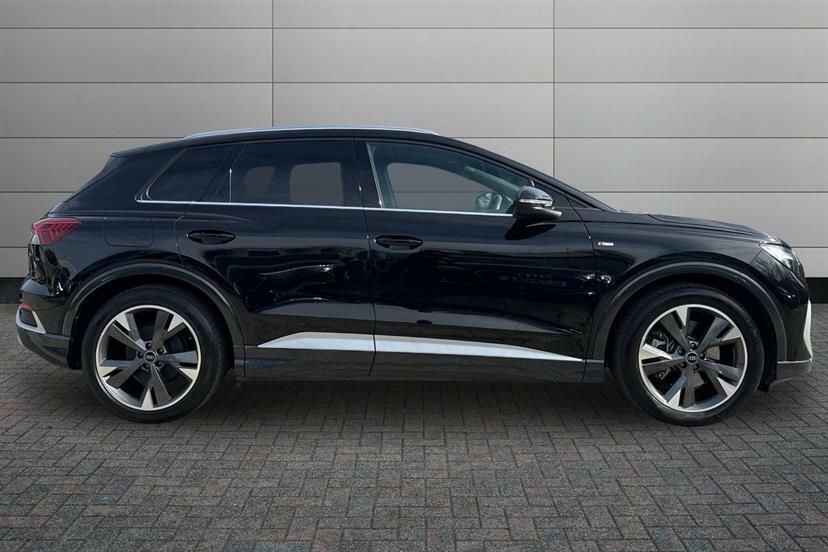 Audi Q4 E Tron 250Kw 55 Quattro 82Kwh S Line Leather EA24KUF Black #4