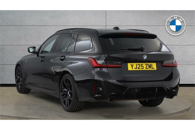 BMW 3 Series 320I M Sport Step YJ25ZML Black #2