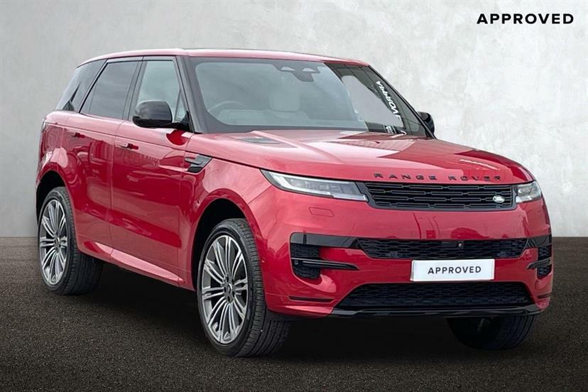 Land Rover Range Rover Sport 3.0 P460e Dynamic Se Red