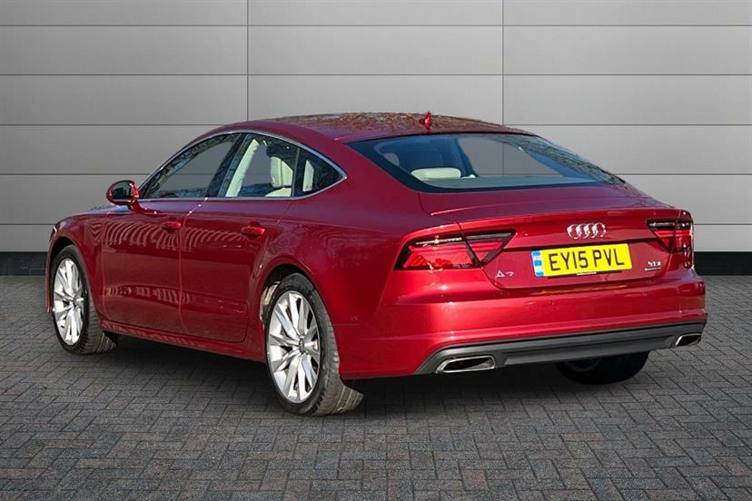 Audi A7 3.0 Tdi Quattro Se Executive S Tronic EY15PVL Red #3
