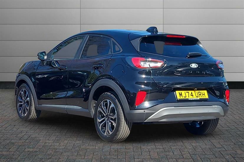 Ford Puma 1.0 Ecoboost Hybrid Mhev Titanium MJ74URH Black #3