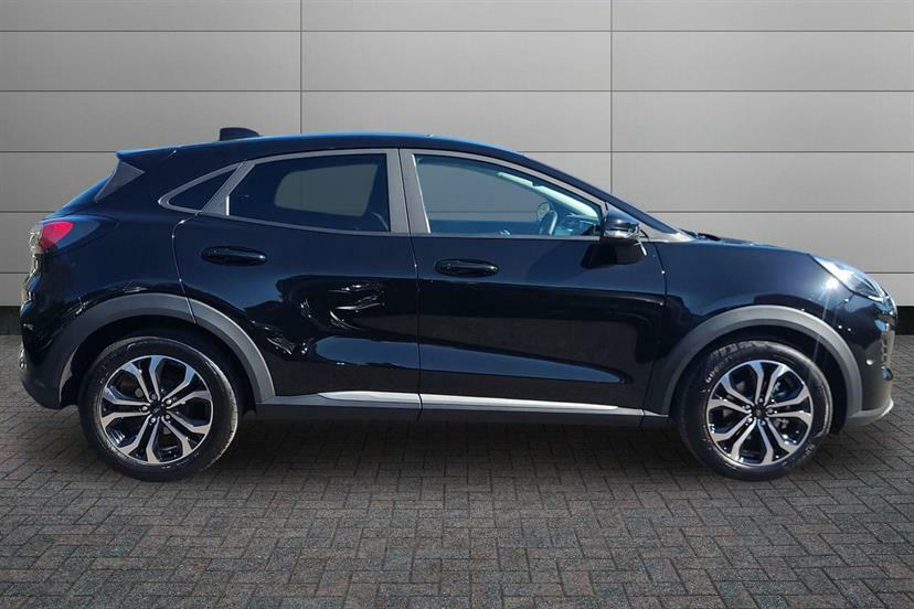 Ford Puma 1.0 Ecoboost Hybrid Mhev Titanium MJ74URH Black #4