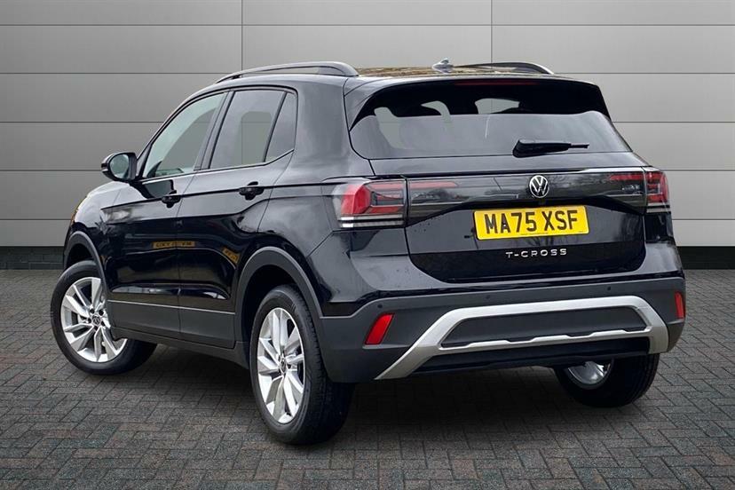 Volkswagen T-Cross 1.0 Tsi Match MA75XSF Black #3